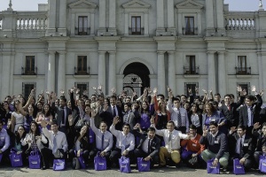 25 de enero: Subsecretario de Hacienda, Alejandro Micco, y el Director del Servicio Civil, Rodrigo Egaña, dan la bienvenida a los estudiantes del Programa Prácticas Chile.