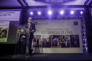 27 de mayo: Ministro Valdés expone panorama económico a empresarios en encuentro convocado por BancoEstado.