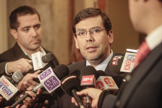 Ministro de Hacienda Alberto Arenas