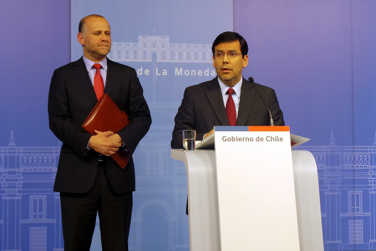 Ministro Alberto Arenas se refiere a Consejo de Gabinete en La Moneda