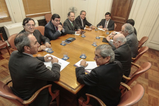 Ministro Arenas se reunió con directiva de la Confederación de la Producción y Comercio (CPC)