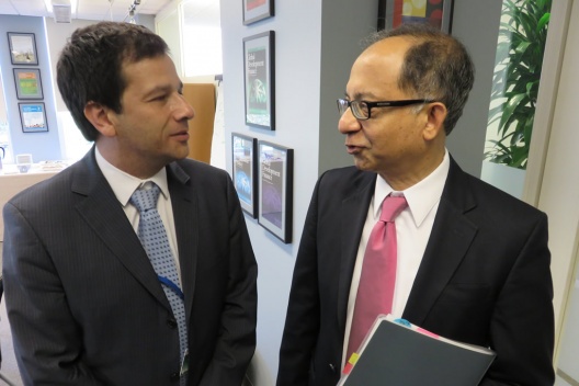 Subsecretario Micco se reunió con economista jefe del Banco Mundial