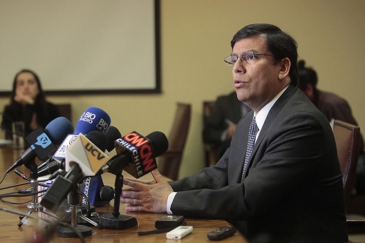 Ministro Arenas se refiere a cifras de las Cuentas Nacionales del Banco Central