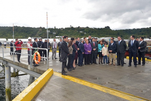 Inauguración de Terminal Marítimo Oxxean (Fotopresidencia.cl)