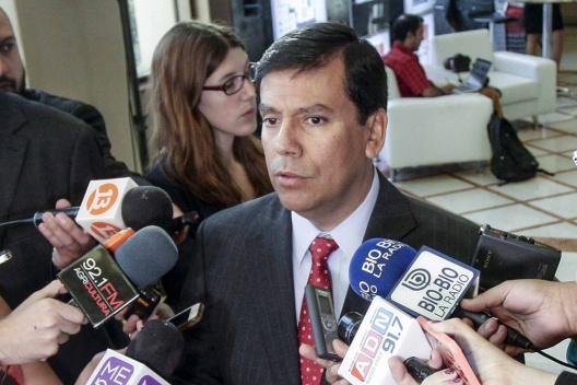 El ministro de Hacienda, Alberto Arenas, hizo un balance del primer año de gobierno.