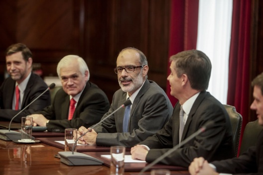 Ministro Rodrigo Valdés participó en su primera reunión de Política Monetaria del Banco Central