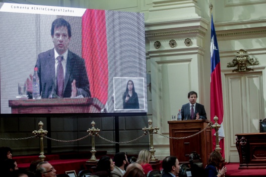 Subsecretario Alejandro Micco en aniversario de ChileCompra