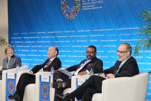Ministro Rodrigo Valdés participó en debate sobre política fiscal en ingresos por commodities, en el marco de las reuniones anuales de gobernadores del FMI y el Banco Mundial. 
