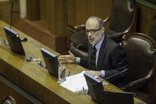 Ministro Rodrigo Valdés expone el Presupuesto 2016 ante la Sala de la Cámara de Diputados