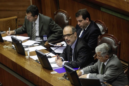 Ministro Rodrigo Valdés en sesión especial de la Cámara de Diputados por capitalización de Codelco