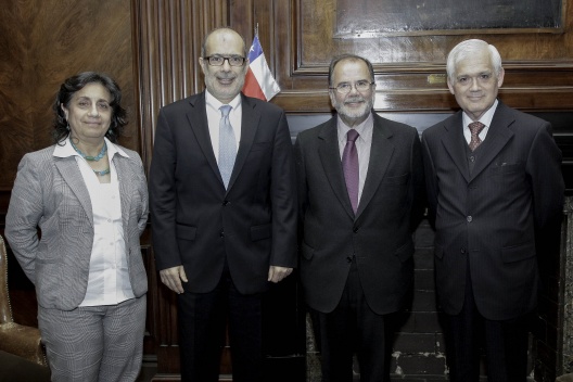 Ministro Rodrigo Valdés recibió al Comité Ejecutivo del BancoEstado