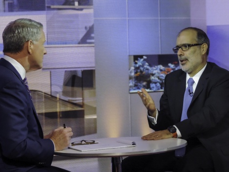 Ministro de Hacienda en entrevista con Bloomberg TV en Nueva York.