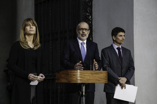 Ministros de Hacienda, Trabajo y Segegob realizan anuncio sobre Reforma Laboral.