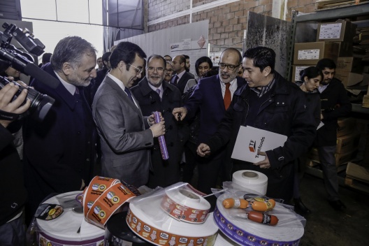 El ministro Valdés realiza balance del Programa de Cobertura Proinversión de Corfo en visita a empresa TechFoods.