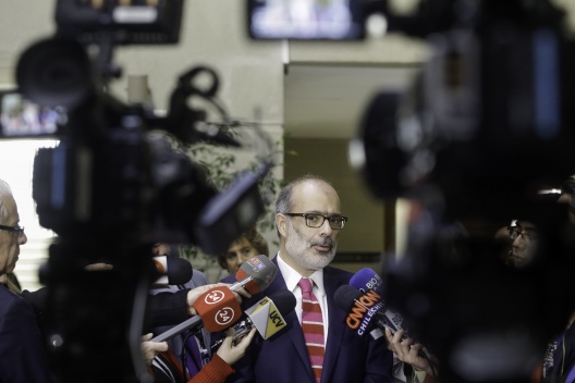 21 de julio: Ministro Rodrigo Valdés se refiere a la baja del desempleo en el Gran Santiago en   junio.