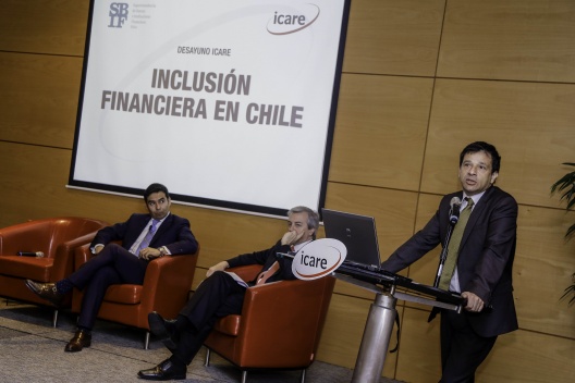 Subsecretario de Hacienda, Alejandro Micco, expone en presentación de estudio "Inclusión Financiera en Chile", organizado por la Superintendencia de Bancos e Icare.