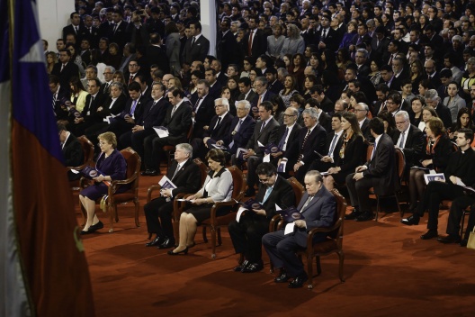 11 de septiembre: Ministro Valdés acompaña a la Presidenta Bachelet en Te Deum evangélico.