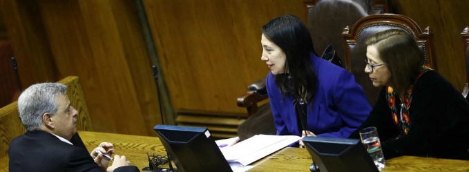 Subsecretaria de Hacienda, Macarena Lobos, aborda en la Cámara de Diputados el proyecto de ley que permite el intercambio automático de información financiera. 