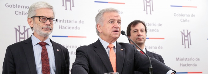 Ministro de Hacienda, Felipe Larraín, anuncia medidas para acelerar inversiones públicas