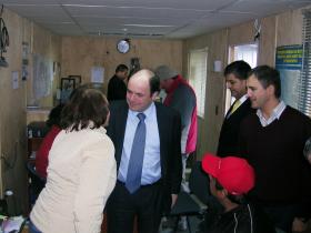 El Subsecretario de Hacienda, Rodrigo Álvarez, realizó una intensa visita de trabajo a la Octava Región del Bío Bío.