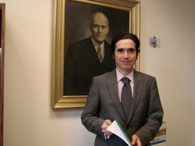 Ignacio Briones, Coordinador de Finanzas Internacionales del Ministerio de Hacienda.