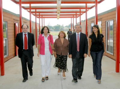 Visita Escuela Básica de Champa Elías Sánchez Ortúzar.