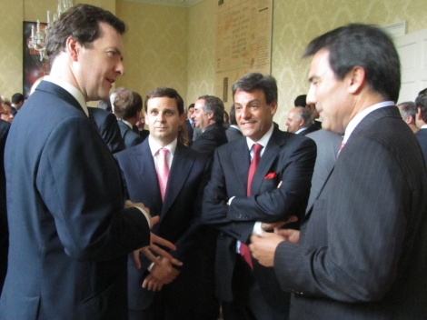 Recepción en Downing Street inaugura Chile Day 2011.