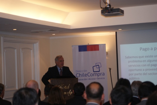 Subsecretario  de Hacienda, Julio Dittborn, expune en seminario internacional de Chilecompras