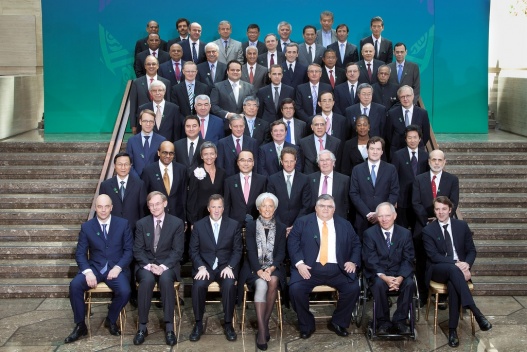 Foto oficial Reunión de Ministros de Finanzas y de Gobernadores de Banco Central del G-20.