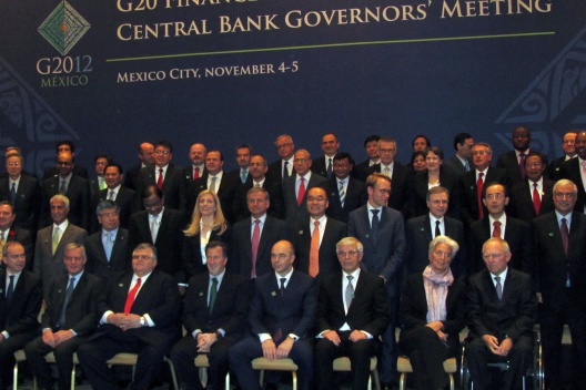 México: Foto oficial Reunión de Ministros de Finanzas y de Gobernadores de Banco Central del G-20.