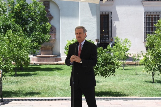 Esta tarde el ministro Larraín comentó en el Palacio de La Moneda detalles de la I Cumbre CELAC.