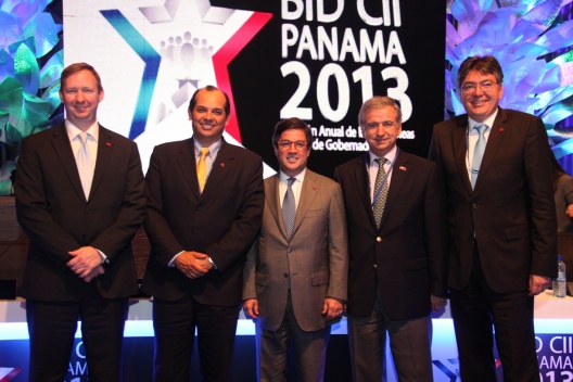 Ministro de Hacienda, Felipe Larraín en la 54° Reunión Anual del BID