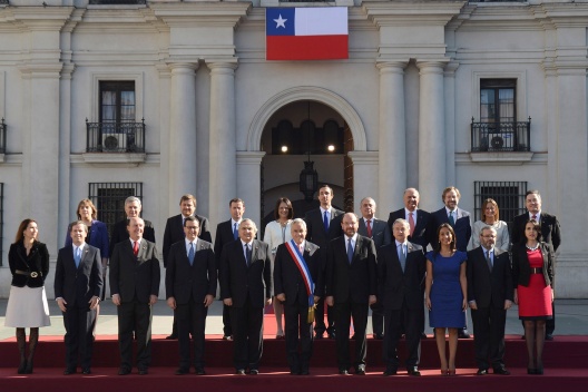 El ministro de Hacienda, Felipe Larraín, participó junto al Presidente Sebastián Piñera en las actividades para conmemorar las Fiestas Patrias