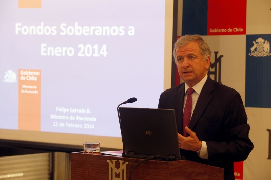 El ministro de Hacienda, Felipe Larraín realiza anuncio sobre los fondos soberanos