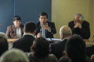 Ministro Arenas explicó proyecto de Ley de Presupuestos en Lo Prado