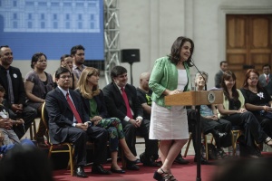 Ceremonia de firma de proyecto de Ley Ricarte Soto