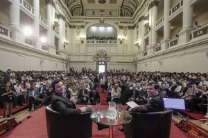 Ministro Arenas expuso en el IV Congreso del Futuro