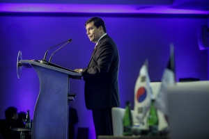 Ministro Arenas inauguró XX Encuentro Empresarial Chile-Corea