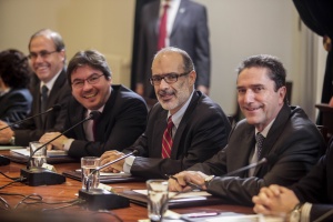 Ministro Rodrigo Valdés participó en su primer Consejo de Gabinete