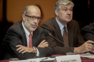 El ministro de Hacienda, Rodrigo Valdés, inauguró la XI Reunión de la Red de Presupuesto por Resultados