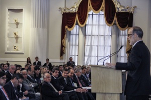 Ministro Rodrigo Valdés interviene en el Chile Day 2015 en Mansion House.