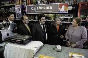 Ministro (S) Micco participó junto a Presidenta Bachelet en actividades de aniversario del BancoEstado