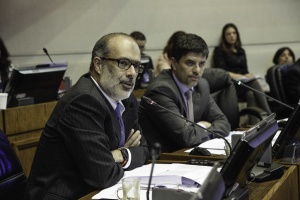 Ministro de Hacienda, Rodrigo Valdés, participa en la Comisión Especial Mixta de Presupuestos, donde se debate el articulado y las 26 partidas que componen la Ley de Presupuesto 2016.