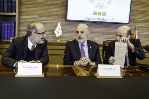 6 de septiembre: Ministro Valdés asiste a presentación de nuevo Sistema de Declaraciones de Intereses y Patrimonio en la Contraloría General de la República.