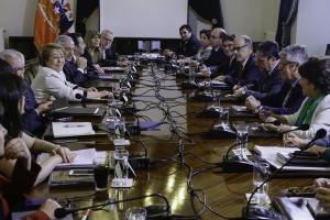 3 de octubre: Ministro Valdés participa en Consejo de Gabinete sobre el Presupuesto 2017 encabezado por la Presidenta Bachelet.