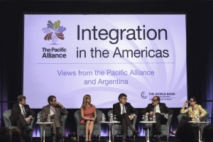6 de octubre: Ministro Valdés interviene en panel Integración en las Américas: Puntos de vista de la Alianza del Pacífico y de Argentina, durante reuniones del FMI-BM.
