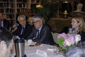Ministro de Hacienda, Nicolás Eyzaguirre, expone sobre Chile ante empresarios del Business Council for International Understanding (BCIU) de EE.UU. en Washington.
