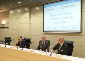 El Subsecretario fue acompañado por el embajador de Chile en España, Sergio Romero. 