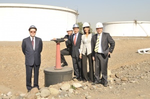 Ministro de Hacienda, Felipe Larraín, visita planta de ENAP y destaca plena operación de mecanismo de suavizamiento de precios de combustibles