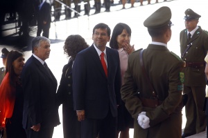Alberto Arenas llega al Congreso Nacional para jurar como ministro de Hacienda